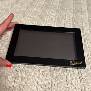 Black Magnetic Makeup Palette - Slim Rectangular